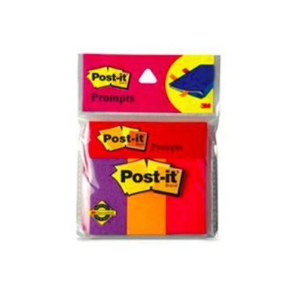 Picture of 3M POST-IT PROMPTS 1" x 3, 3 COLOURS